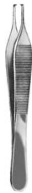 11180-12 : Adson Forceps, 1 x 2 teeth, 12 cm long