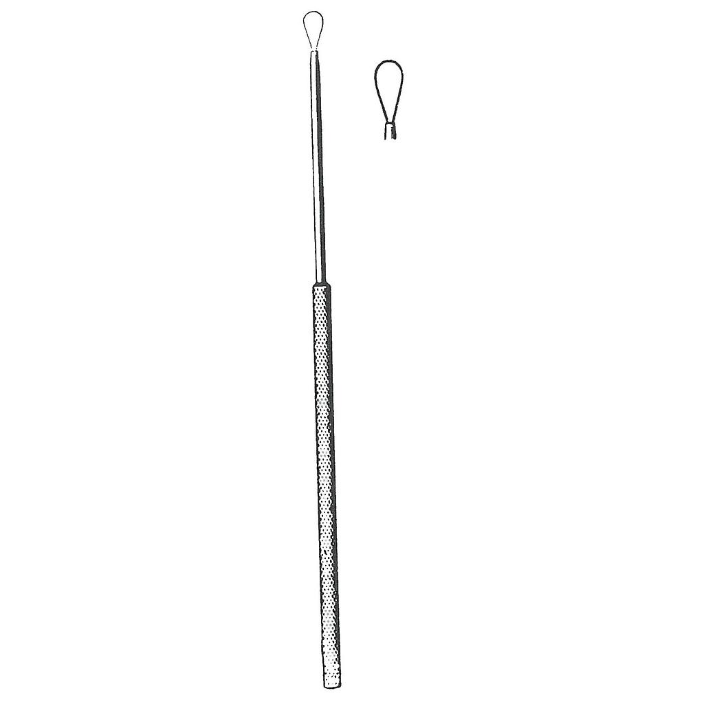 45180-02: Billeau Ear loop, 15.5 cm long, fig. 2, medium