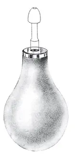 45091-01: Politzer spray nozzle, complete, comprising: