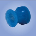 [00015057] 104115-50 : Shepard Ventilation tube, in teflon, binnen diameter 1.15 mm, zonder draad, blauw (10 stuks)