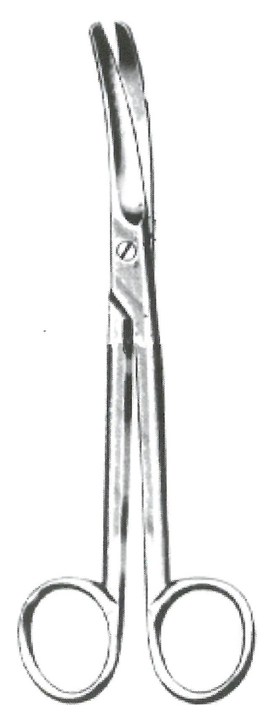 09161-14 : Mayo Operating and dissecting scissors, curved, 14 cm long