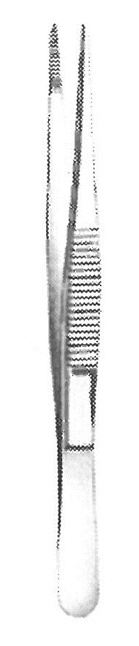 11110-16 : Dressing forceps, narrow, straight, 16.0 cm long