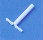 103100-50 : T-tube en silicone, diamètre intérieur 1.1 mm (10 pièces)