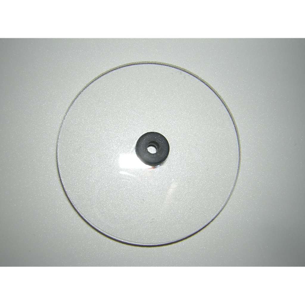 Plexiglas deflector for irrigator