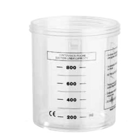 X038 BOCPOCHE : Jar for collection bag, 0.8 l