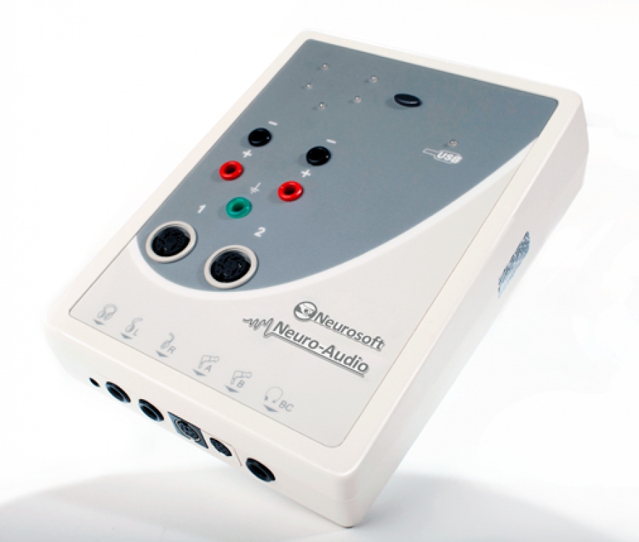Neuro Audio AEP, complete, 2 channels, with VEMP, TEOAE and DPOAE