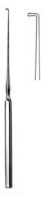 45192-02 : Wagener Ear hook, probe-ended, 14 cm long, large, 4 mm