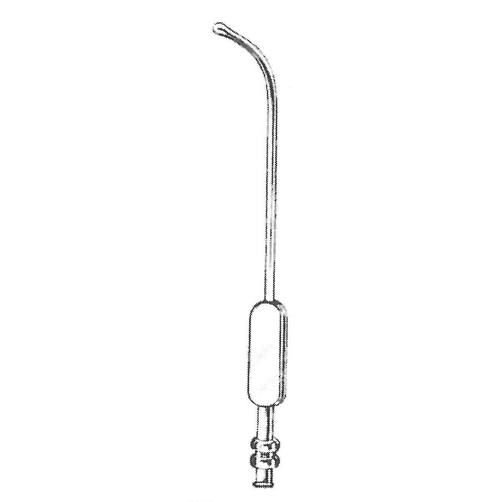 47332-40 : Eicken (Killian) Cannula, long curve, diameter 4.0 mm, 14.5 cm long, with Luer cone