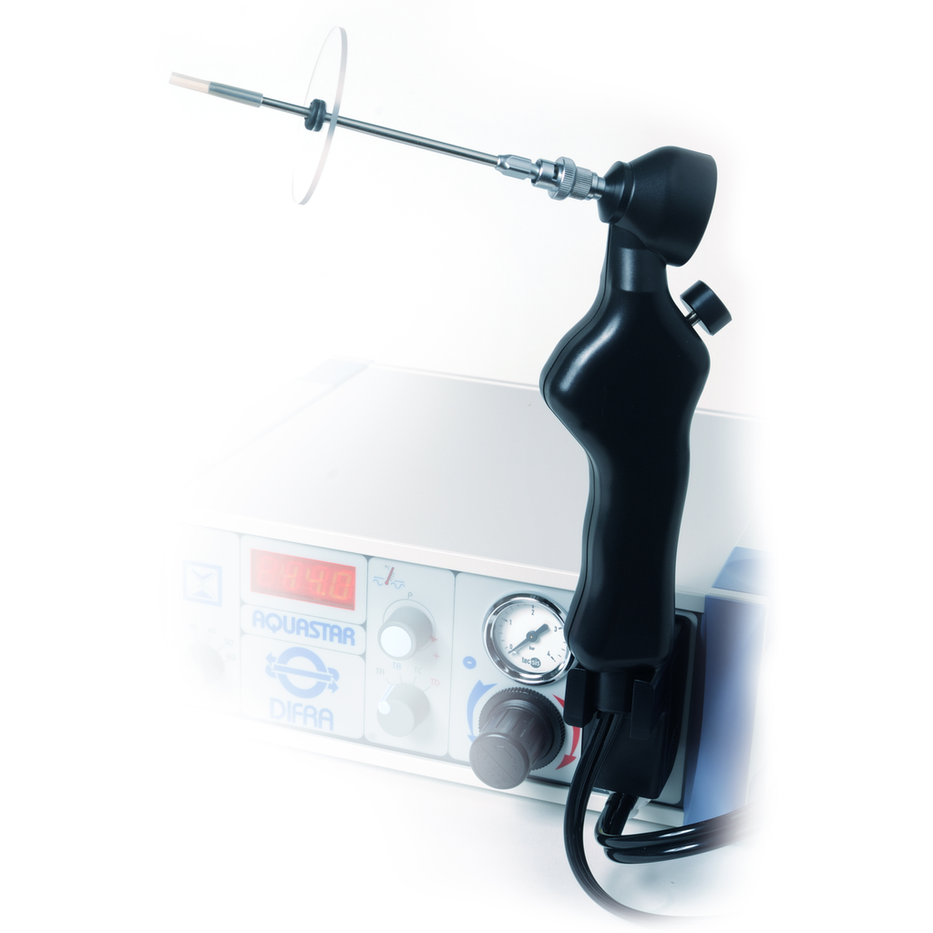 XDI 090101-I-L : Complete handle for Aquastar with canula, defelctor and silicone tips