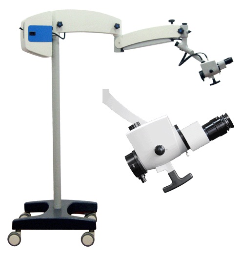 DI 301102 : Difra ENT microscope LED light source with full HD video camera (floor stand)