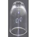 ADI 120009M : Glass piece, for rhinomanometer, fig. 00