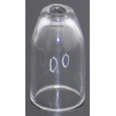 Glass piece, for rhinomanometer, fig. 00