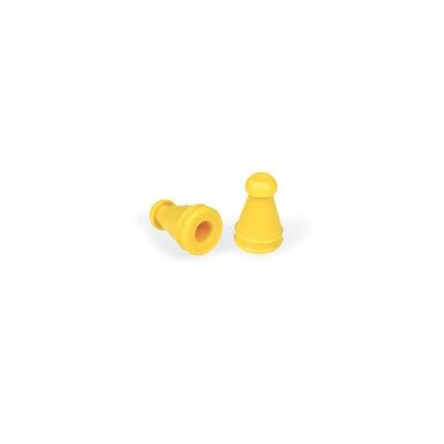 Ear tip, 7 mm, yellow (piece)