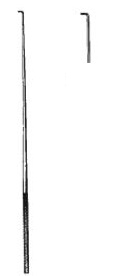 Day Ear hook, blunt, 16 cm long, small