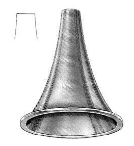 Farrior Examination ear speculum, oval, 6.0 x 7.0 mm