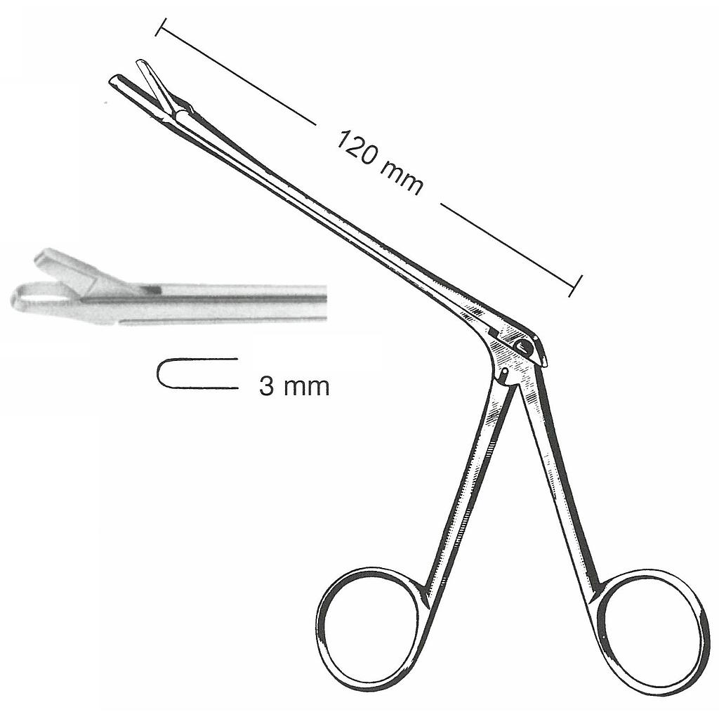 Myles Pince nasale coupante, fig. 1 , 3 mm