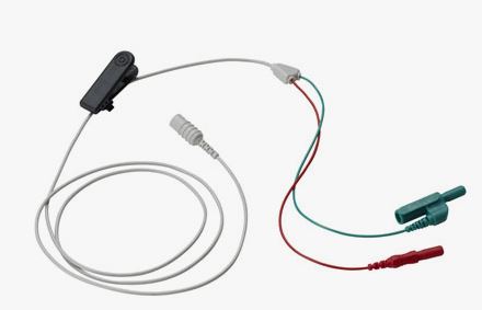 Cable for tympanic electrodes, TM electrodes, for ECochg