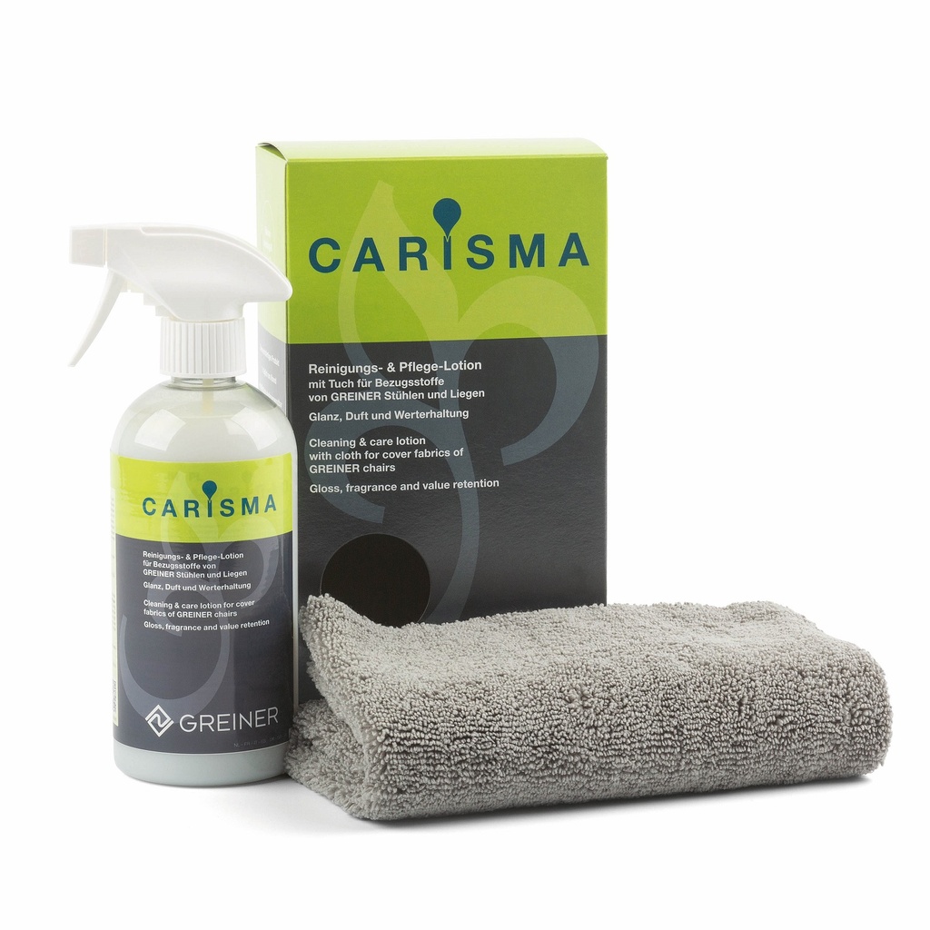 6100090-10 : Carisma Cleaning and care lotion for Greiner seat