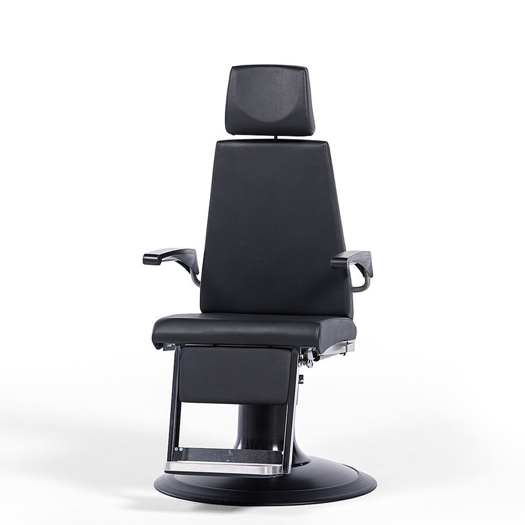 Examination chair, manual back adjustment, electric height adjustment