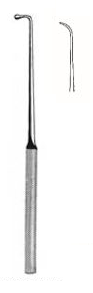 45192-05 : Wagener Ear hook, probe-ended, 14 cm long, fig. 6