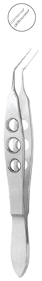 RD-1707 : Utrata Capsulorhexis forceps, extremely thin, 11mm long shanks