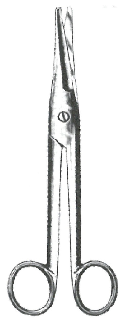 09180-17 : Mayo-Noble Operating and dissecting scissors, straight, 17 cm long