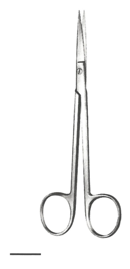 09302-14 : Sanvenero Scissors for plastic operations, straight, 14 cm long