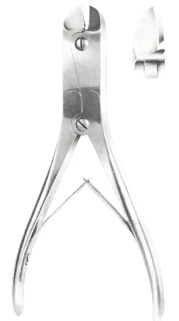 34541-23: Wire cutting pliers, 23 cm long
