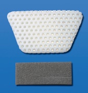 [00014888] 2051300-50 : External nasal splint, thermoplastic, large, 66 x 42 x 45 x 1.6 mm (10 pièces)