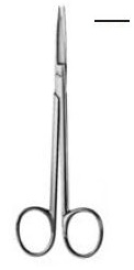 [00015030] 09304-14: Joseph Rhinoplasty scissors, sharp/ sharp, straight, 15 cm long