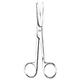 [00015027] 09102-14 : Operating scissors, blunt/blunt, straight, 14.5 cm long