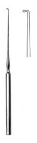 [00015409] 45193-01 : Lucae Ear hook, 14 cm, fig. 1, small, 2 mm