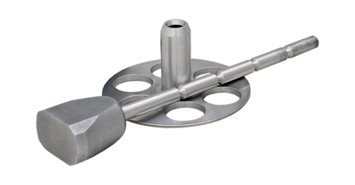 [00015565] 11400-50: Middle Ear Implant, Titanium, total with fixed foot and removable head, grey, 7.5 x 0.3 mm
