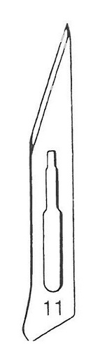 [00015822] 07111-00: Scalpel blades, sterile, box of 100 fig. 11