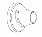 [00017410] X320 SUP SPECUL: Speculum holder, made of aluminium, for Coolstar and Airstar injection-moulded handles