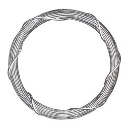 [00001630] 661543-01 : Snar wire, coil of 10 meters, thickness of wire 0.35 mm