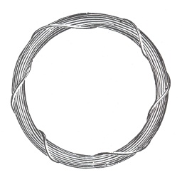 [00001630] 661543-01 : Snar wire, coil of 10 meters, thickness of wire 0.35 mm