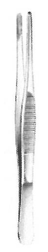 [00021283] 11102-18 : Dressing forceps, standard, straight, 18.0 cm long