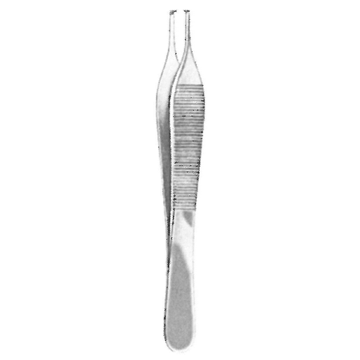 [00022057] 11180-15: Adson Forceps, 1 x 2 teeth, 15 cm long