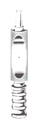 [00022663] 41300-00: Tube connector for suction needle, Luer