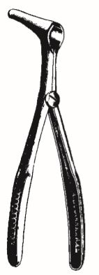 [00022690] 47113-03: Modèle Viennois Nasal speculum, 14 cm long, light model, 35 mm