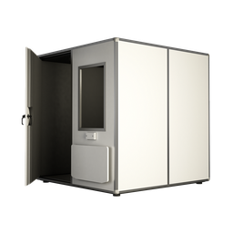 [00022723] P35F2X2-COMPLETE : PRO 35F Soundproof booth, external dimension 211 x 211 x 217 cm, containing external folding table