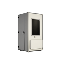 [00022811] P35F1.3X1-COMPLETE : PRO 35F Soundproof booth, external dimension 107 x 132 x 217 cm, containing external folding table