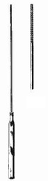 [00022944] 21290-14 : Reda Cotton applicator, 1 mm diameter, spiral threads, 14 cm long