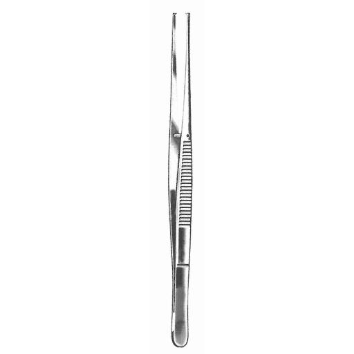 [00022945] 11270-12: Semken Forceps, 1 x 2 teeth, straight, 12.5 cm long