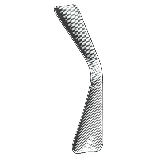 [00030405] 720027-09 : Doyen Tongue depressor, 13 cm, for children