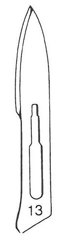 [00031599] 07113-00 : Scalpel blades, sterile, box of 100 fig. 13