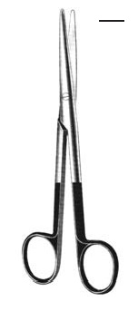 [00032370] 09964-17 : Mayo-Stille Supercut Scissors, straight, 17 cm long, serrated blades